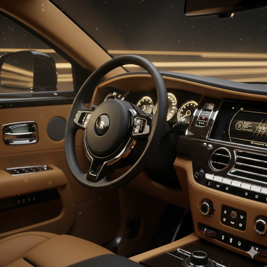 Bespoke interior craftsmanship and luxury materials